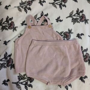 Carter's Pink Knit Two-Piece Set